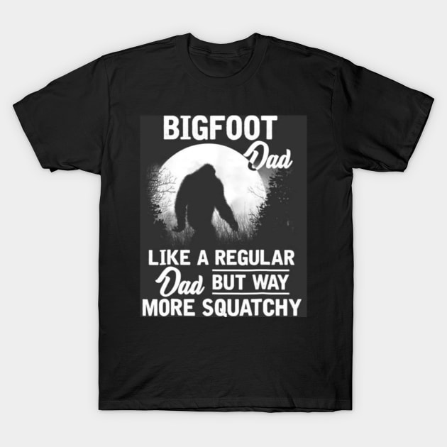 bigfoot dad T-Shirt by hot_issue